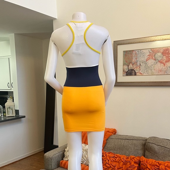 ❤️🆕Zara X Smiley Colorblock Bodycon Tank Dress❣️ - Picture 6 of 9